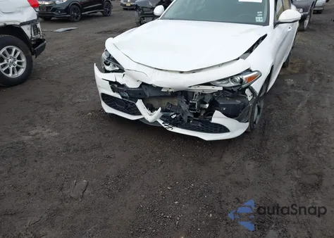 2018 Alfa Romeo Giulia Ti Sport Awd from USA, damaged, VIN ZARFAEEN8J7597356